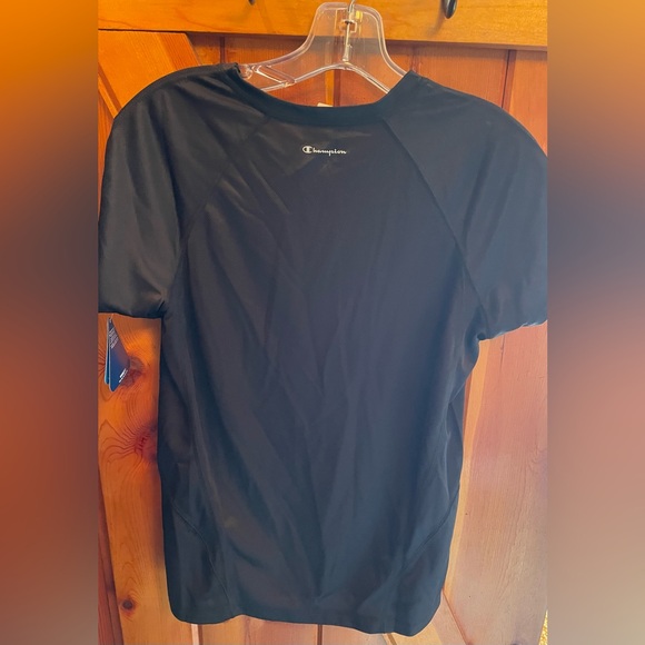 Champion women’s t-shirt. Moisture wicking material. Black. Medium. New with tag - Picture 3 of 4